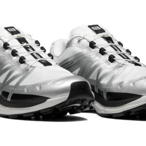 SALOMON XT WINGS 2, White Black Silver, SIZE US 9.5 / W 10.5, 471356